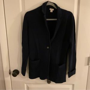 Jcrew sweater blazer
